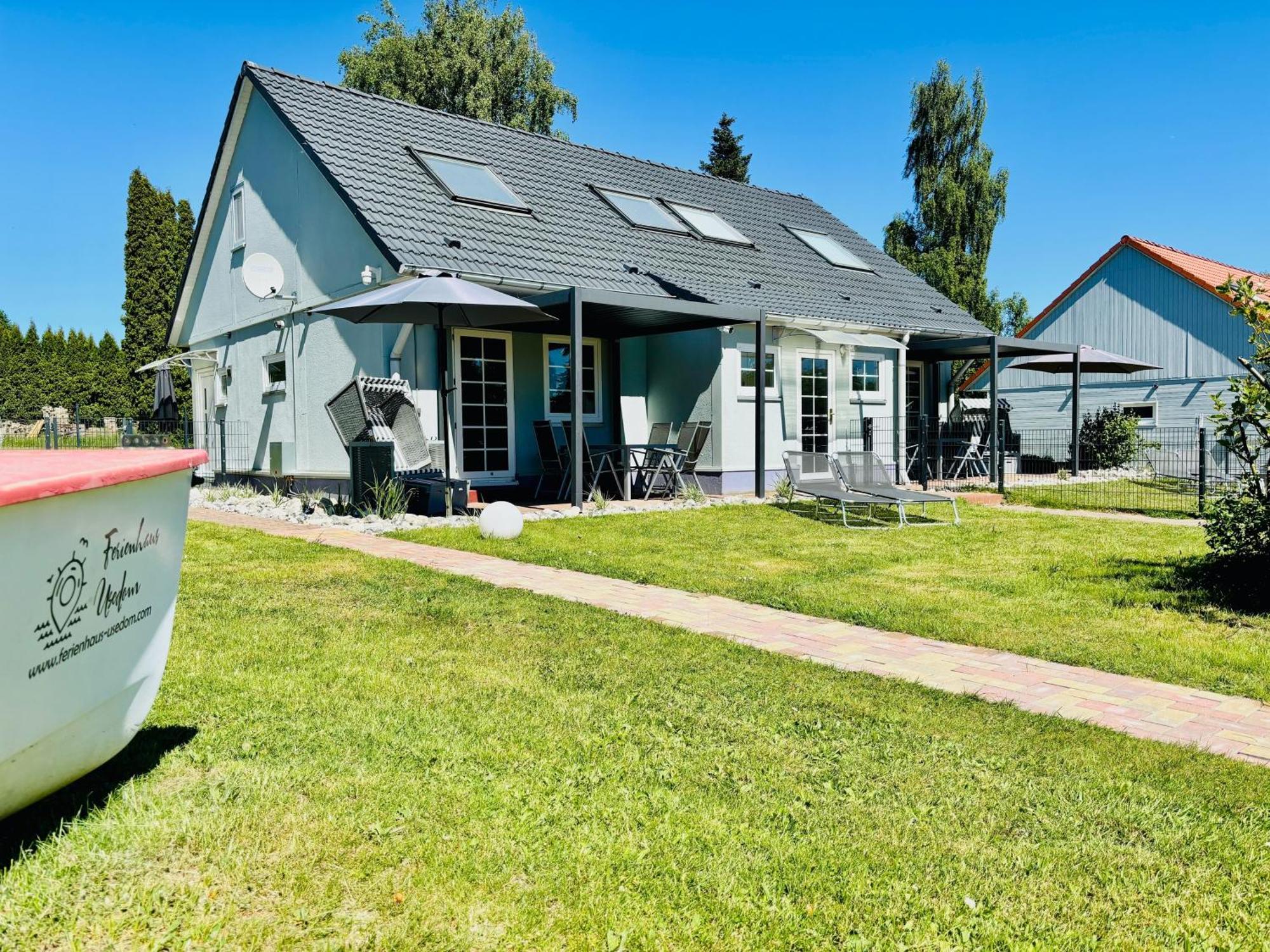 Ferienhaus Usedom Familie Stopp Haus 23 Lutow Exteriör bild